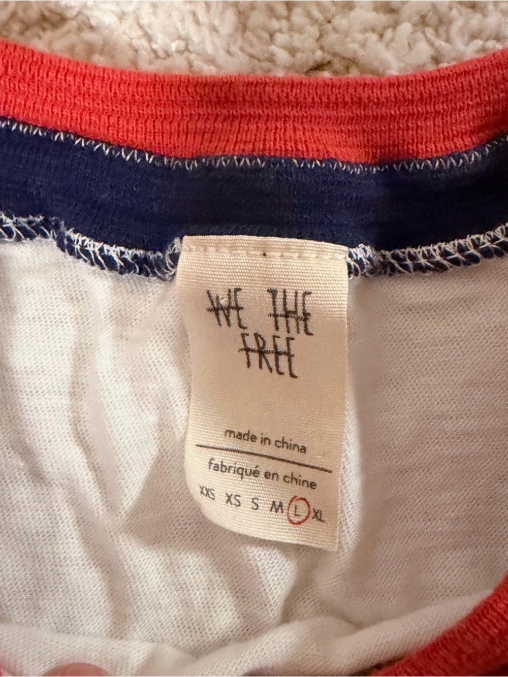 Free people striped shirt - Picture 2 of 3